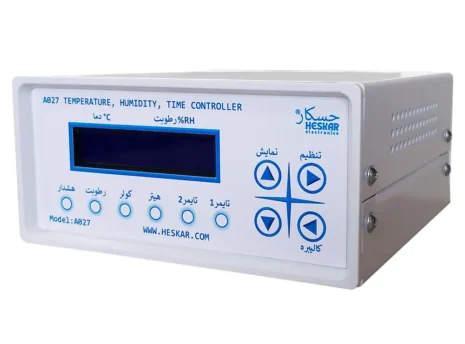 HESKAR-A027-4 دستگاه کنترلر دما و رطوبت و تایمر صنعتی دارای 6 خروجی - مدل A027