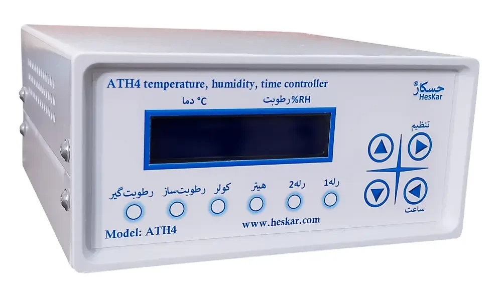 دستگاه کنترل دما و رطوبت 4 حالته با 6 خروجی مدل ATH4