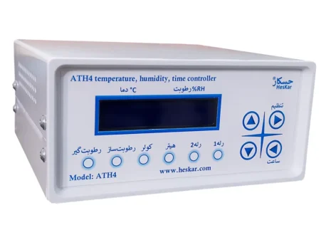 HESKAR-ATH4-3 دستگاه کنترل دما و رطوبت 4 حالته با 6 خروجی مدل ATH4
