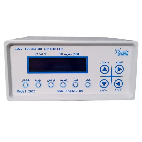 کنترلر دستگاه جوجه کشی صنعتی دارای 6 خروجی مدل i027