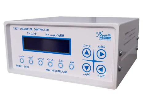 HESKAR-i027-2 کنترلر دستگاه جوجه کشی صنعتی دارای 6 خروجی مدل i027